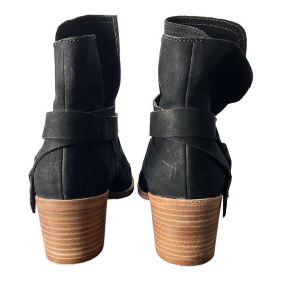 UGG 'Elora' Antilope Boots in Black Womens Size 10 - Picture 2 of 6